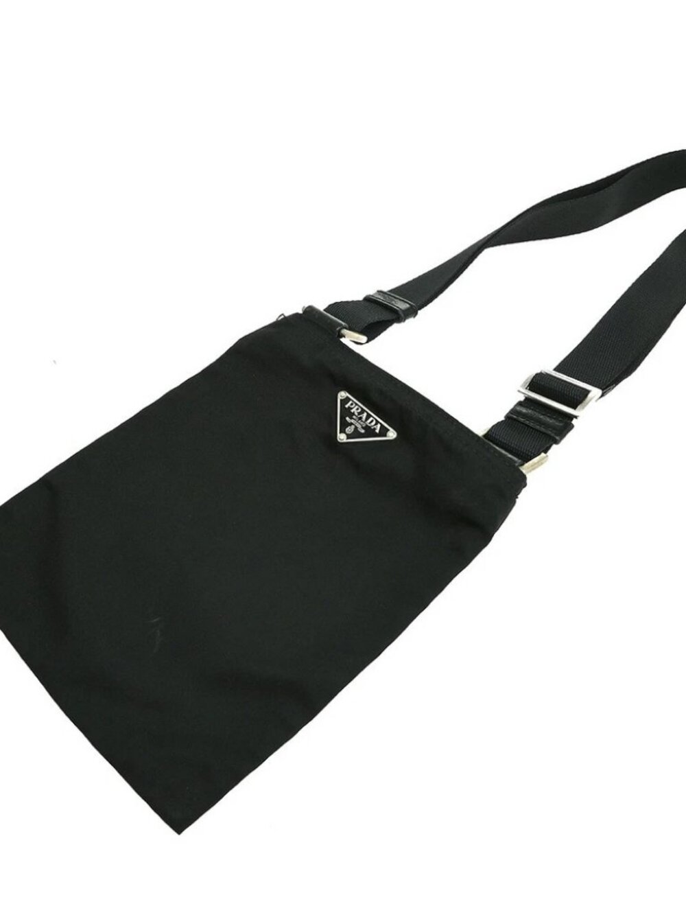 Prada Black Nylon Shoulder Bag